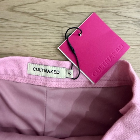 Cultnaked Skort in Baby Pink. - Picture 3 of 4